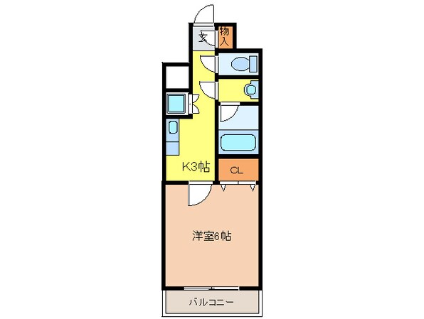 CITY SPIRE平野の物件間取画像